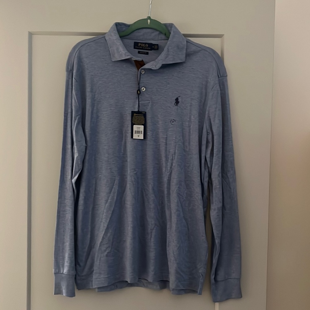 Polo Ralph Lauren - Men’s Long Sleeve Polo Size M